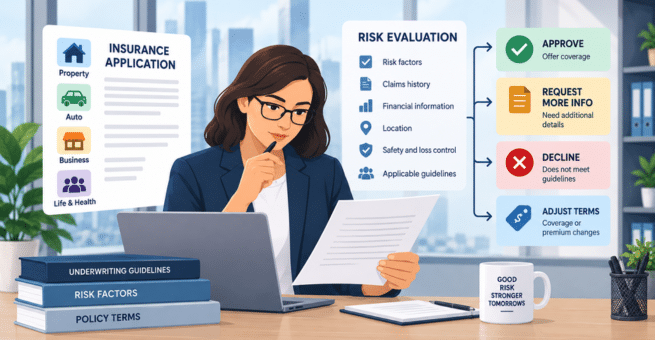 Learn what an insurance underwriter does, how underwriting affects agents and policyholders, what skills the job requires, and how to start a career in underwriting.