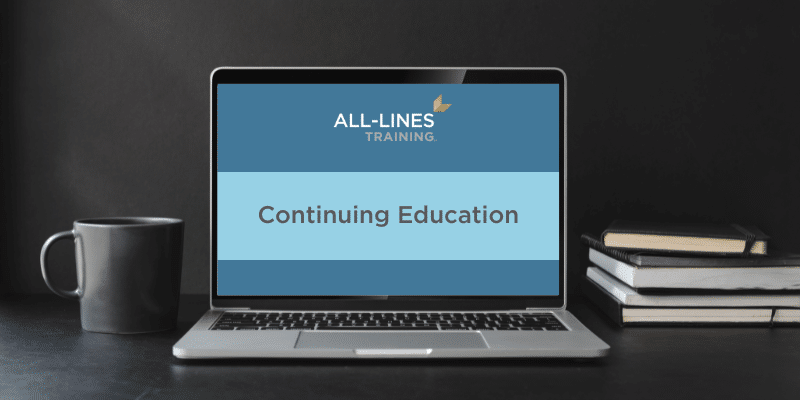 All-Lines Training insurance continuing education courses online for license renewal
