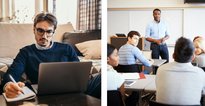 Is self-study or classroom better for you when it comes to preparing for the insurance license exam?