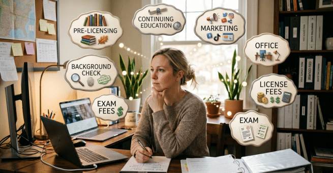 Discover the real cost of becoming a licensed insurance agent in 2026