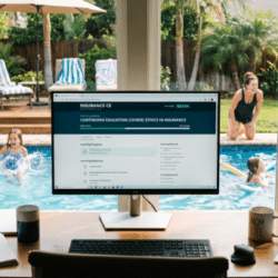Suggestions for how to balance completing your insurance CE with a busy summer schedule